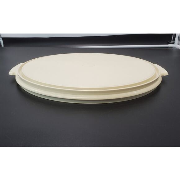 Vintage Tupperware Large Cake Taker Keeper 1256 **REPLACEMENT TRAY ONLY** - Picture 3 of 3